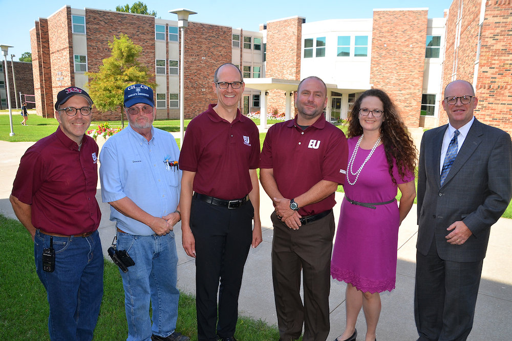 Evangel executives and staff members are involved in a campaign called the Sustainability Renovation Project.